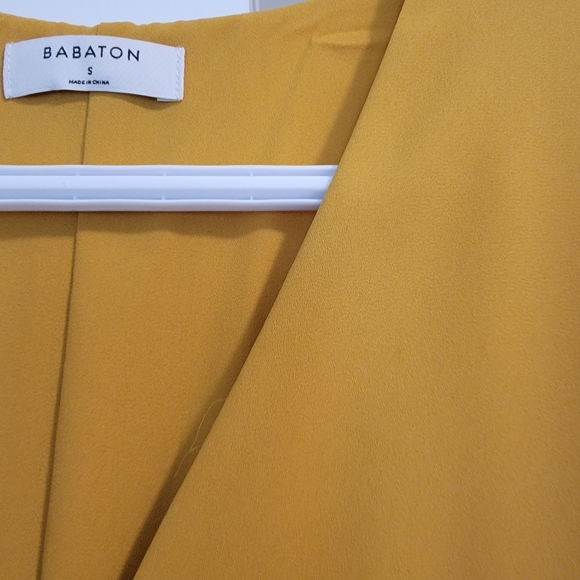 Babaton short sleeve mini wrap dress - Picture 3 of 4